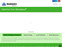 Tablet Screenshot of marsdenwest.com